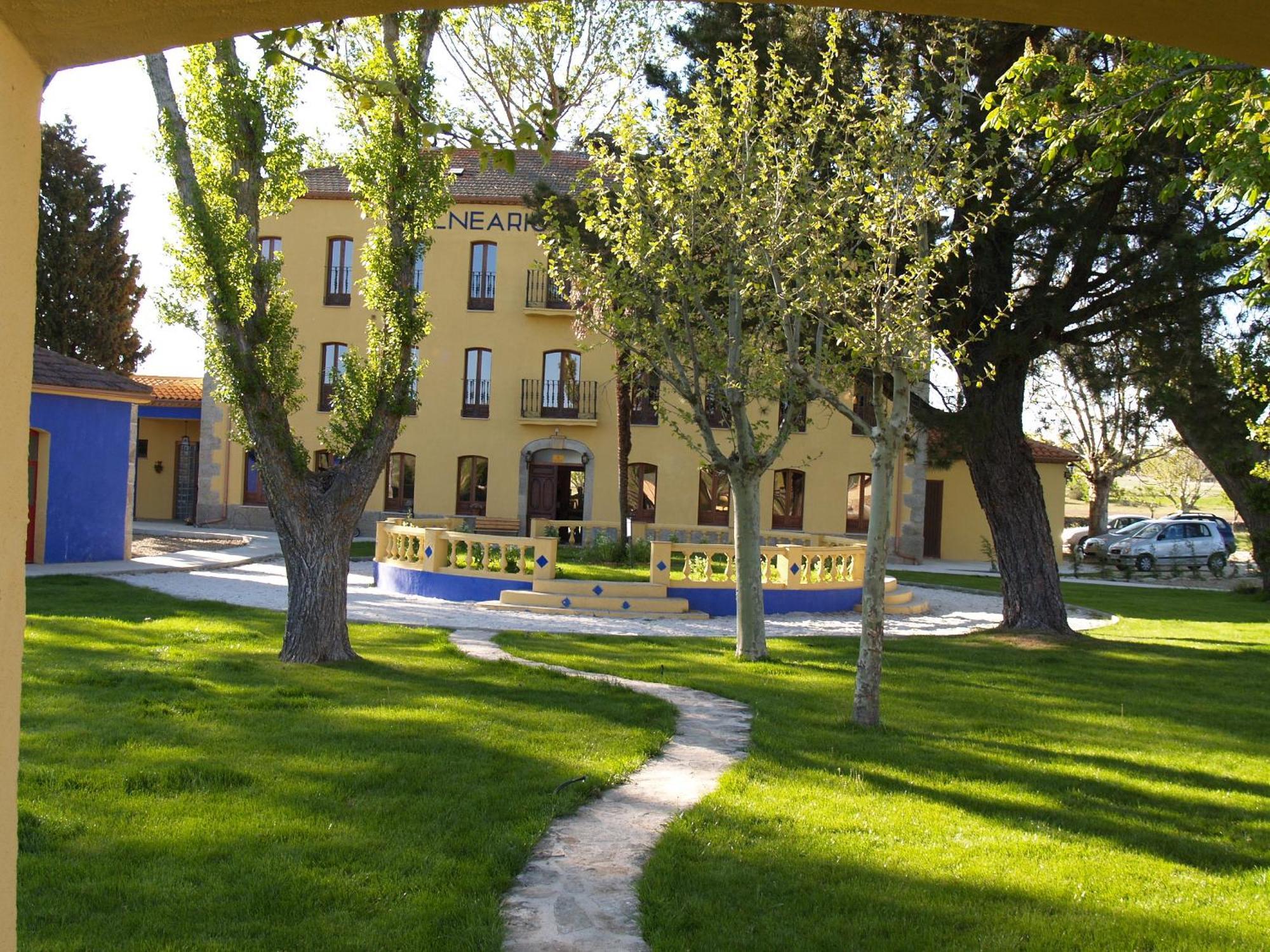 Hotel Balneario Almeida Dama Verde Almeida de Sayago ภายนอก รูปภาพ